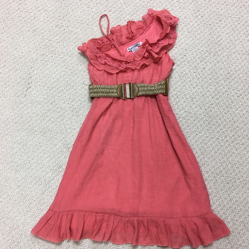 One shoulder dress